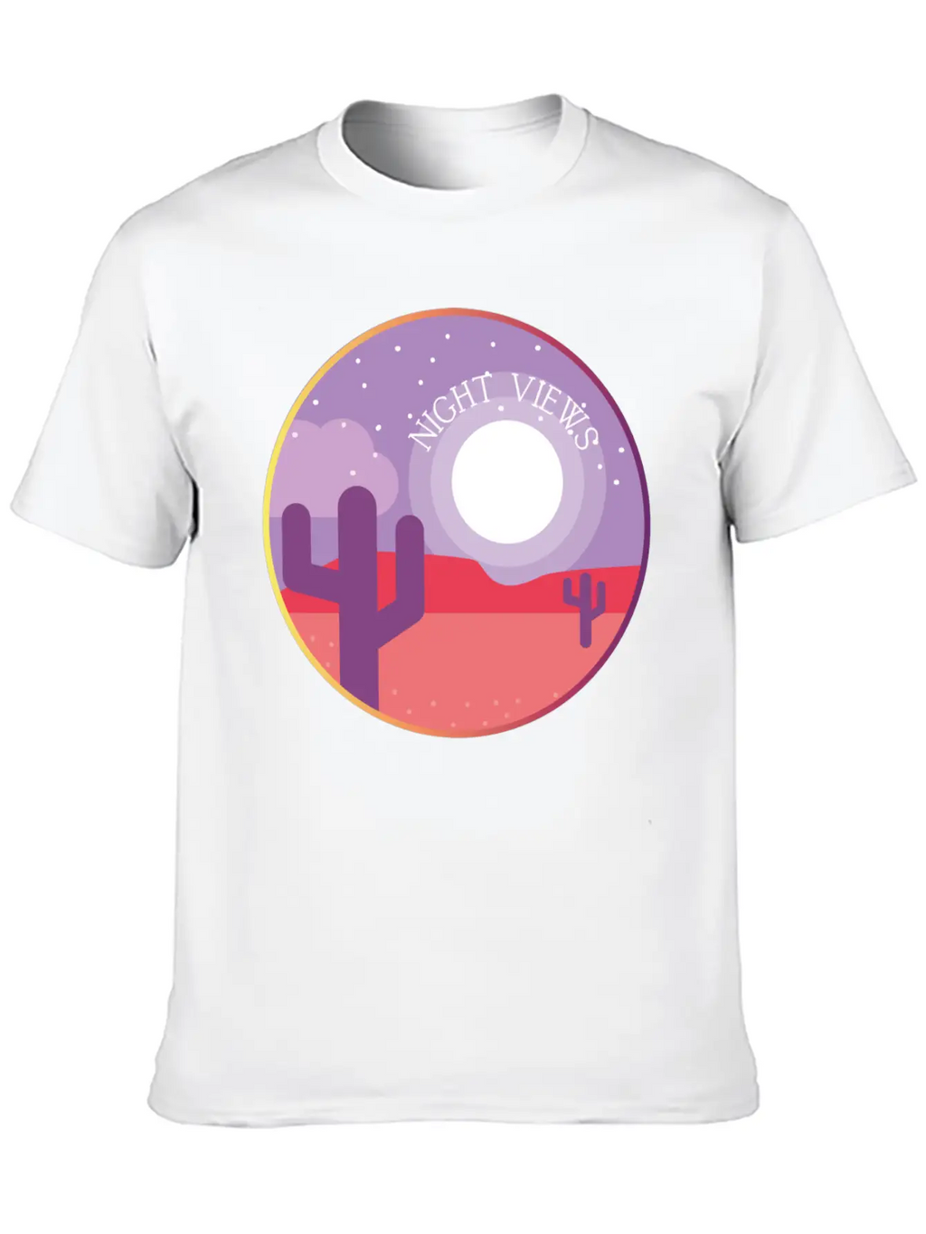 Night Views Unisex Casual T-Shirt – Clean Design For Daily Comfort