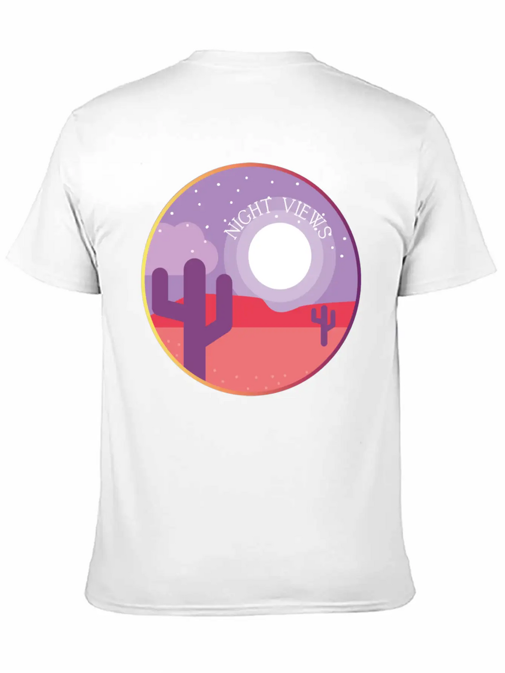 Night Views Unisex Casual T-Shirt – Clean Design For Daily Comfort