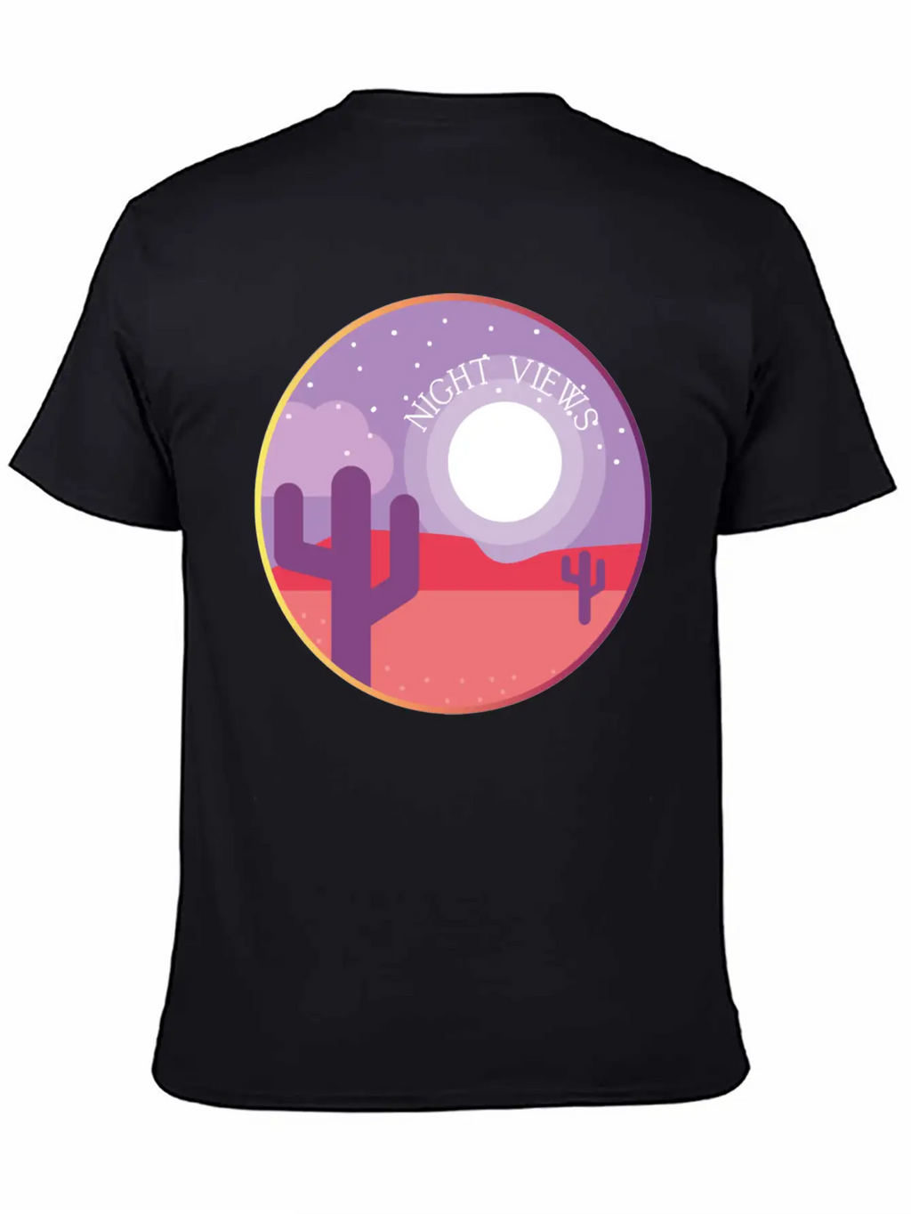Night Views Unisex Casual T-Shirt – Clean Design For Daily Comfort