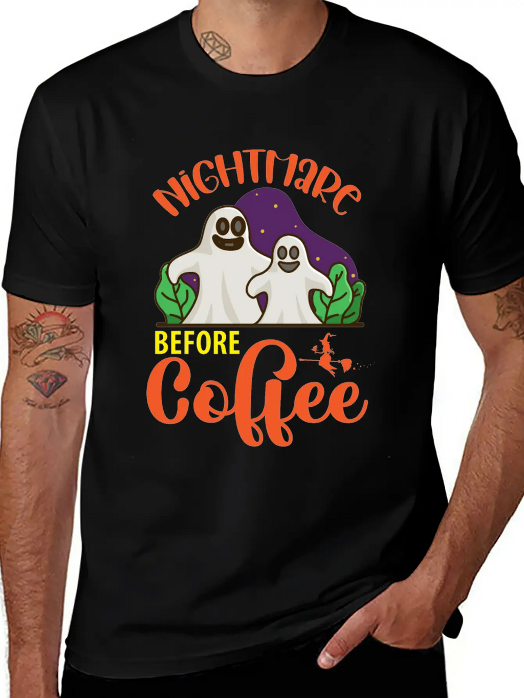 Nightmare Before Coffee Unisex Casual T-Shirt – Clean Design For Daily Comfort