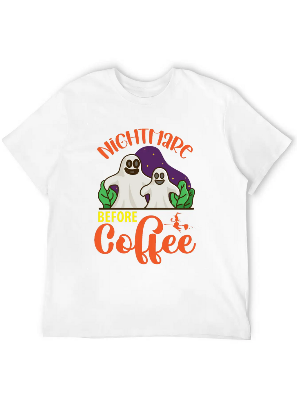 Nightmare Before Coffee Unisex Casual T-Shirt – Clean Design For Daily Comfort
