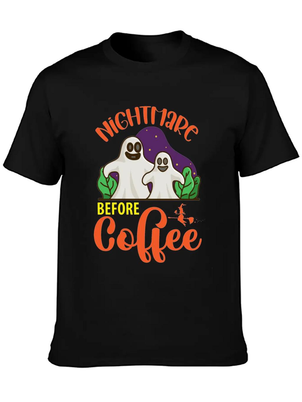 Nightmare Before Coffee Unisex Casual T-Shirt – Clean Design For Daily Comfort
