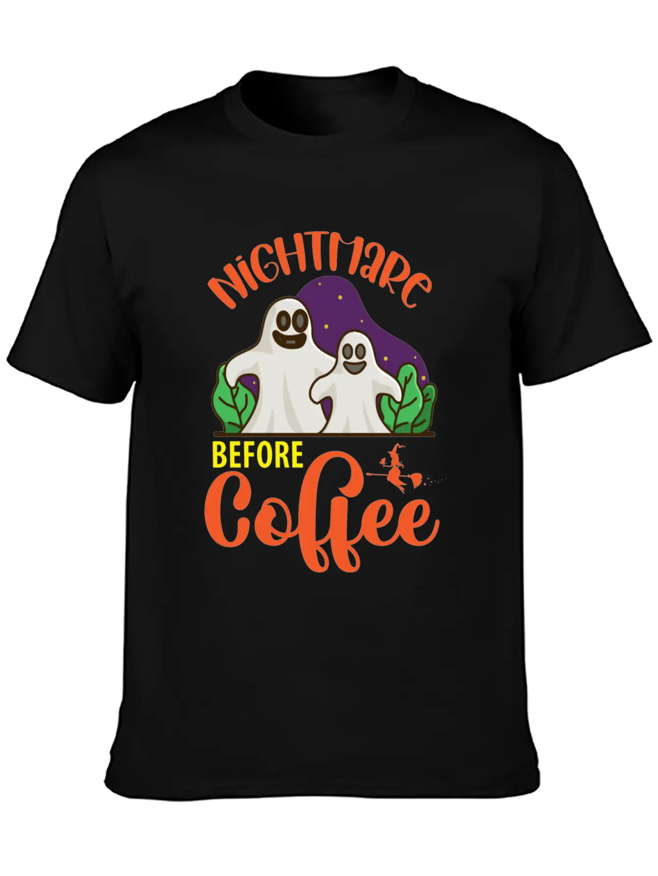Nightmare Before Coffee Unisex Casual T-Shirt – Clean Design For Daily Comfort