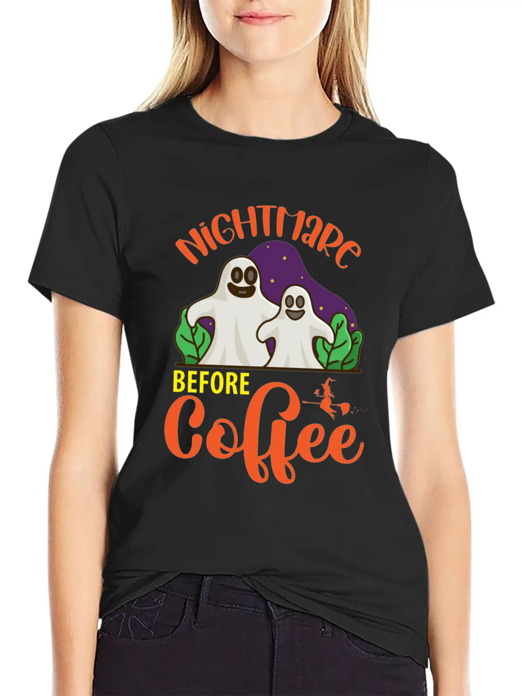 Nightmare Before Coffee Unisex Casual T-Shirt – Clean Design For Daily Comfort