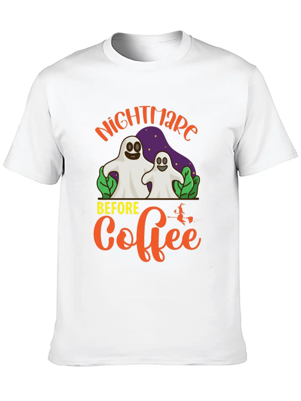 Nightmare Before Coffee Unisex Casual T-Shirt – Clean Design For Daily Comfort