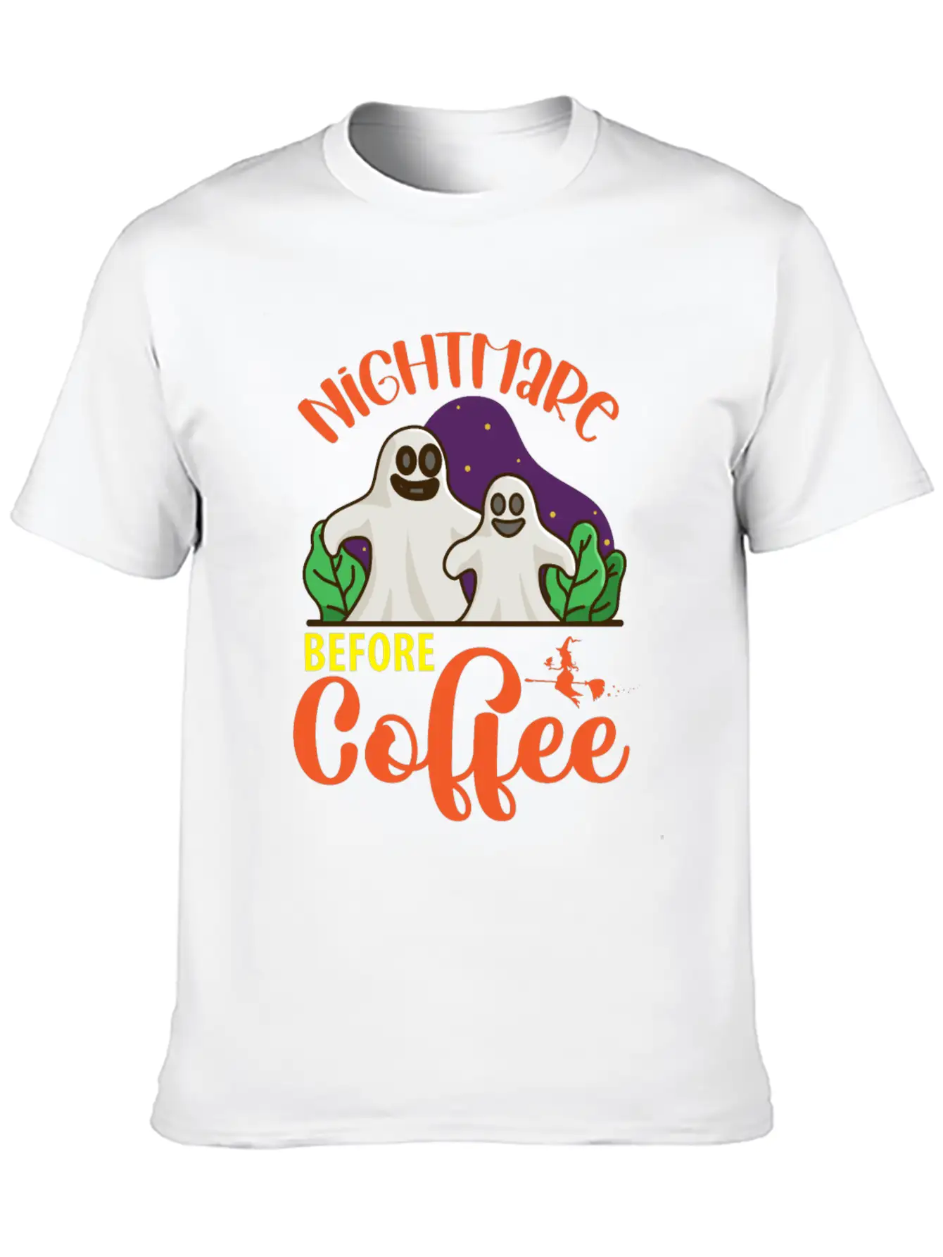 Nightmare Before Coffee Unisex Casual T-Shirt – Clean Design For Daily Comfort