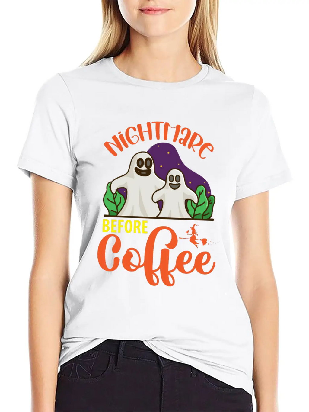 Nightmare Before Coffee Unisex Casual T-Shirt – Clean Design For Daily Comfort