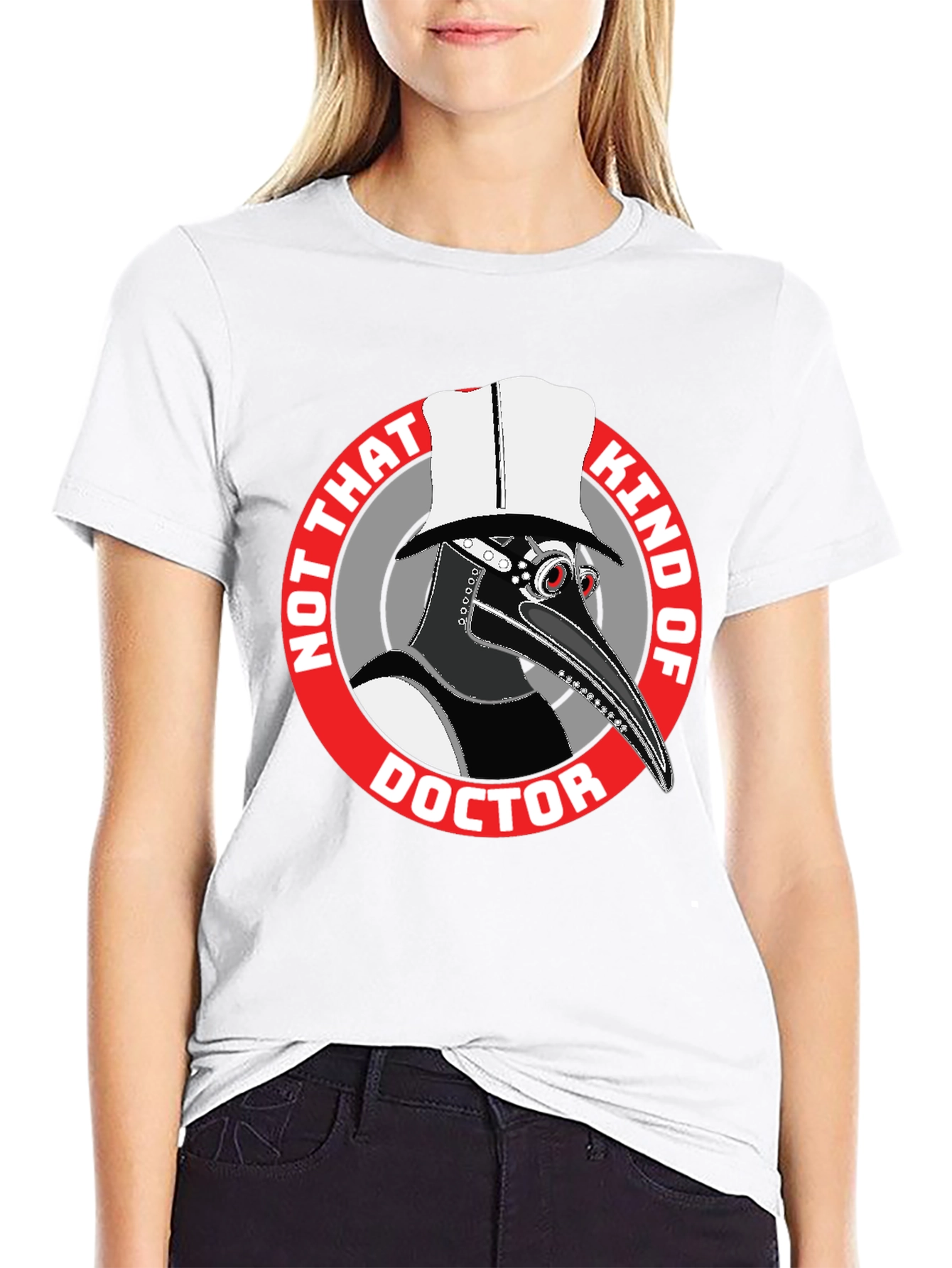 Plague Doctor T-Shirt - Not That Kind Of Doctor Graphic Tee