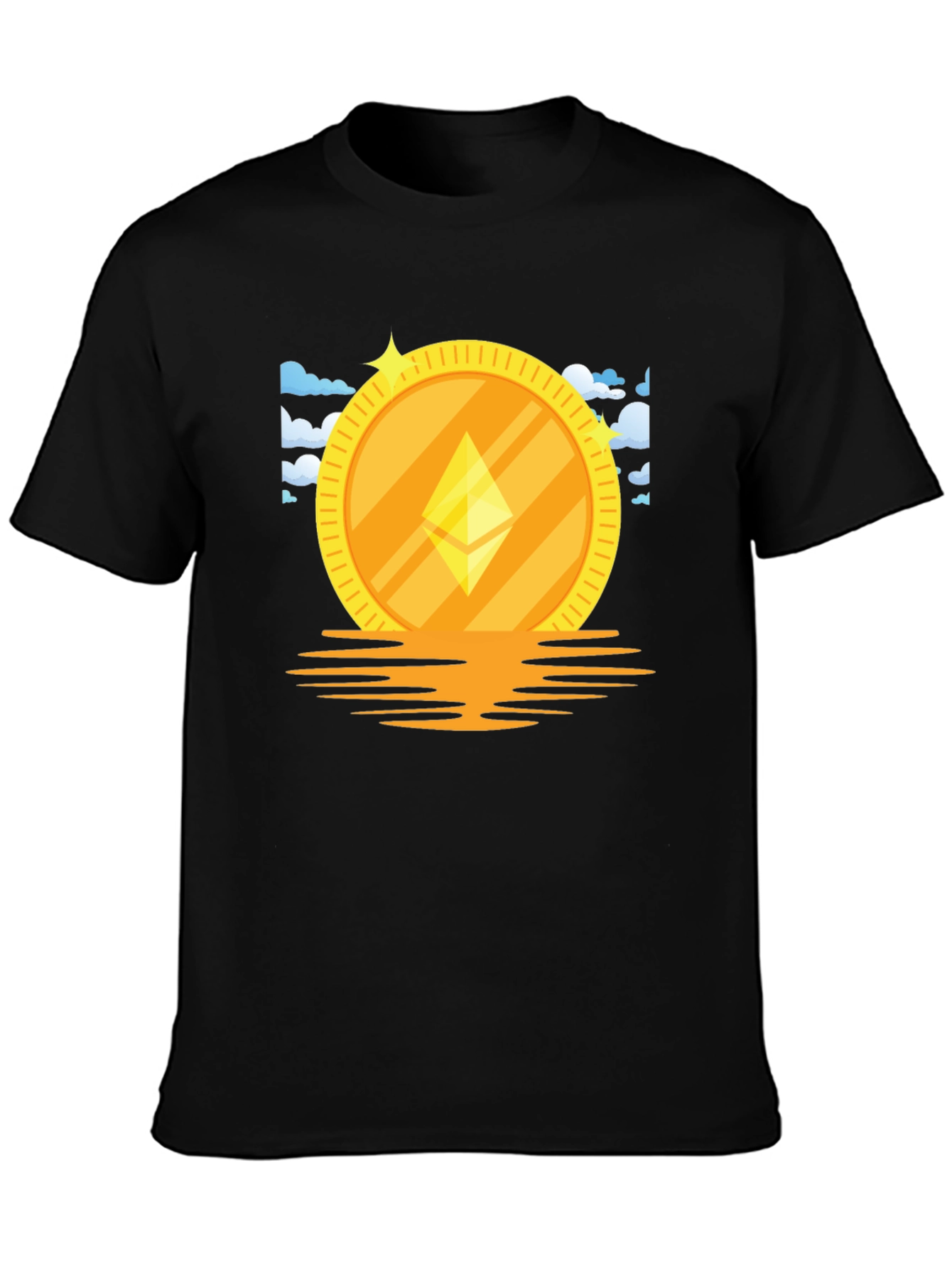 Ethereum Coin T-Shirt - Crypto Currency Tee