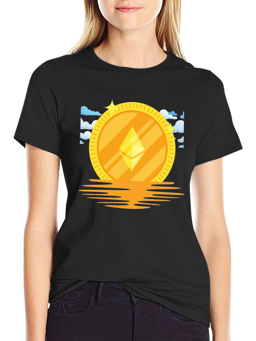 Ethereum Coin T-Shirt - Crypto Currency Tee