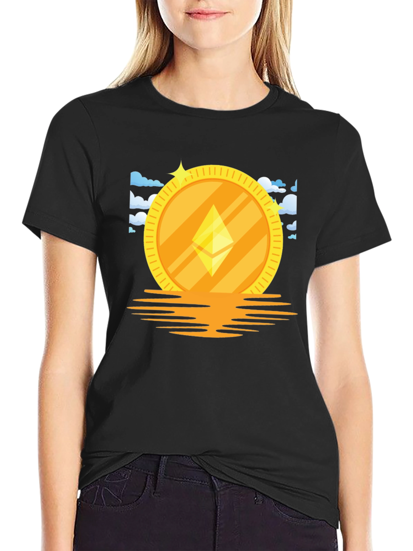 Ethereum Coin T-Shirt - Crypto Currency Tee