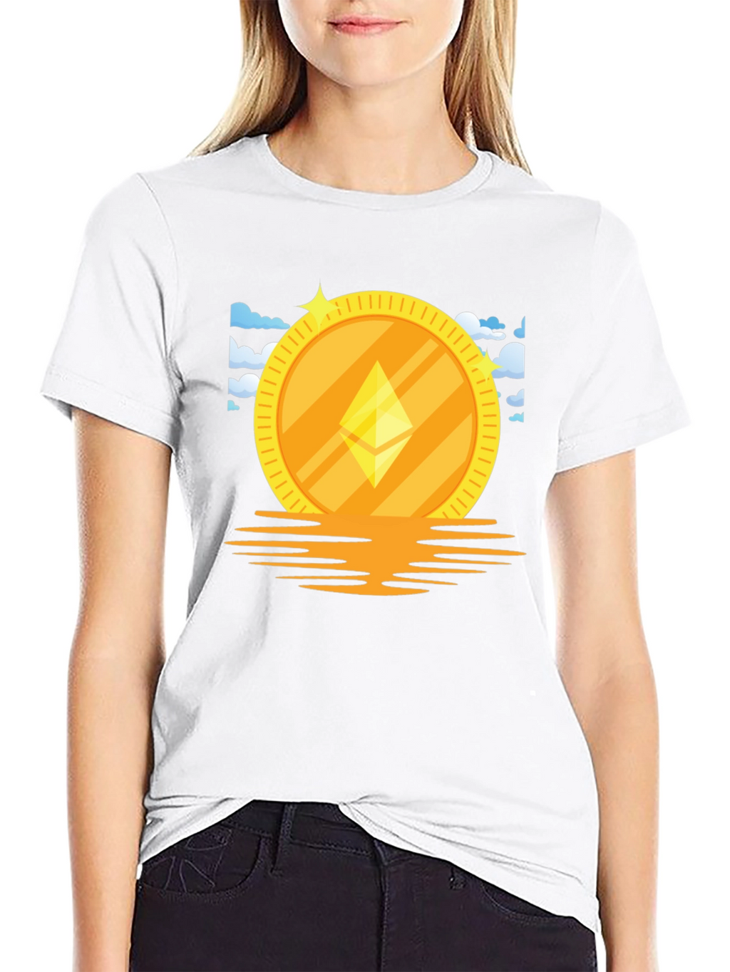 Ethereum Coin T-Shirt - Crypto Currency Tee
