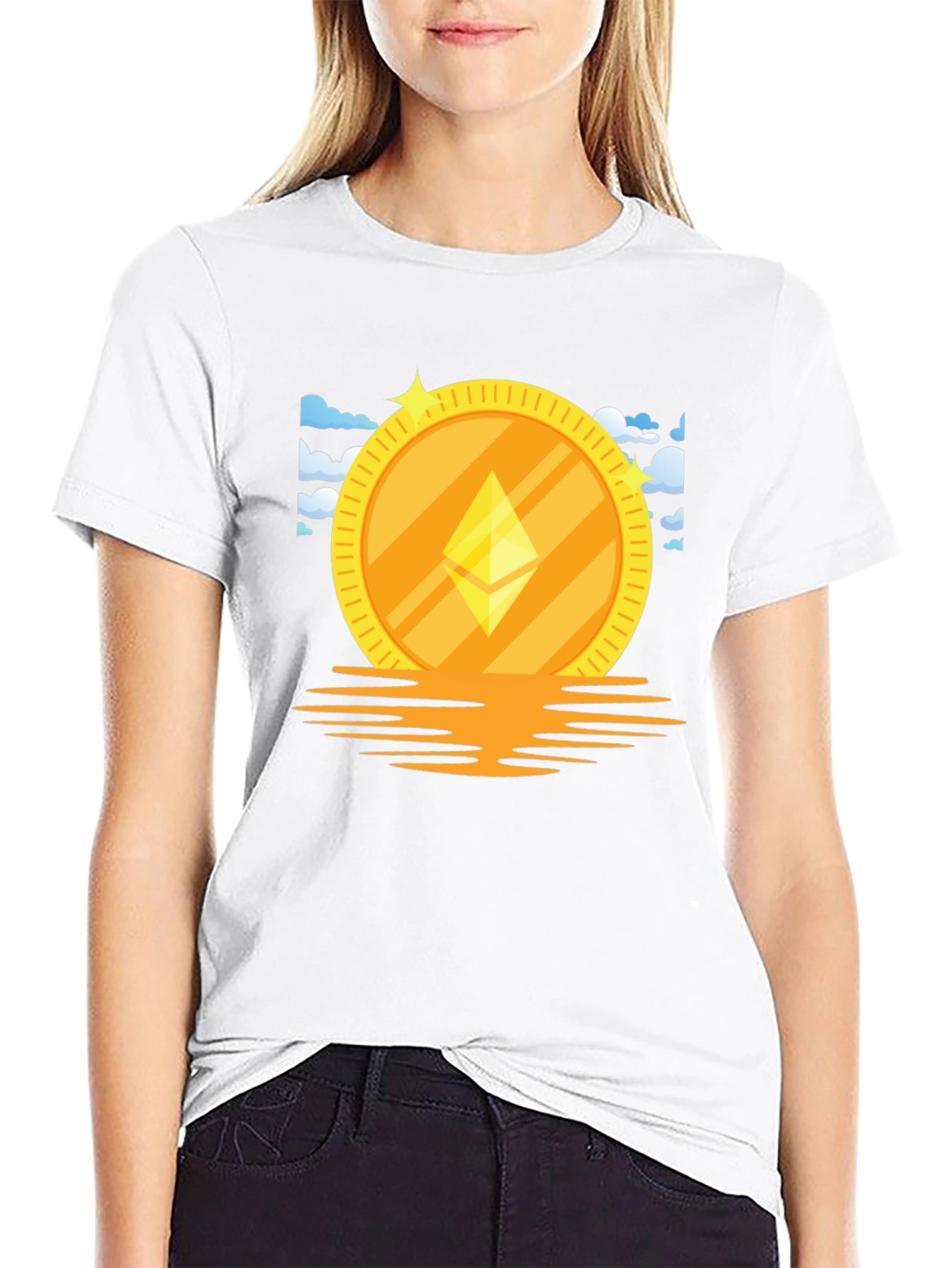 Ethereum Coin T-Shirt - Crypto Currency Tee
