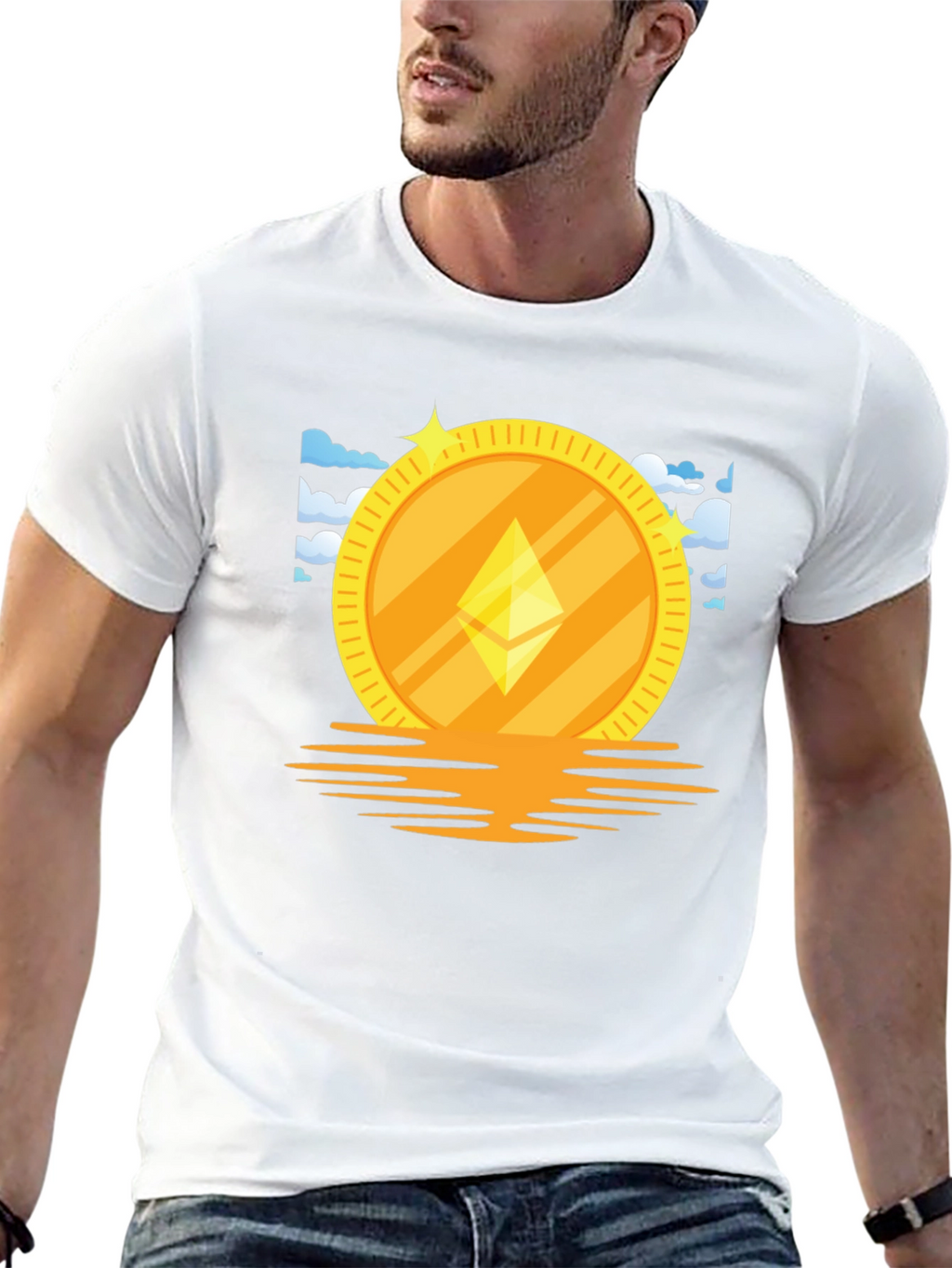 Ethereum Coin T-Shirt - Crypto Currency Tee