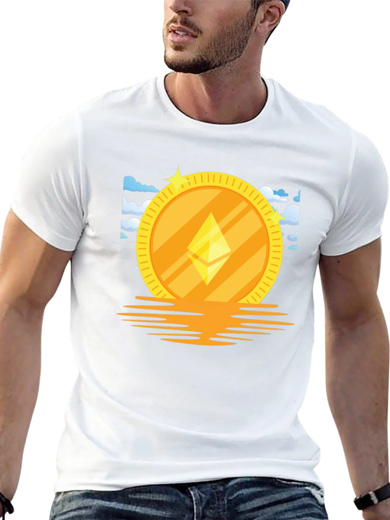 Ethereum Coin T-Shirt - Crypto Currency Tee
