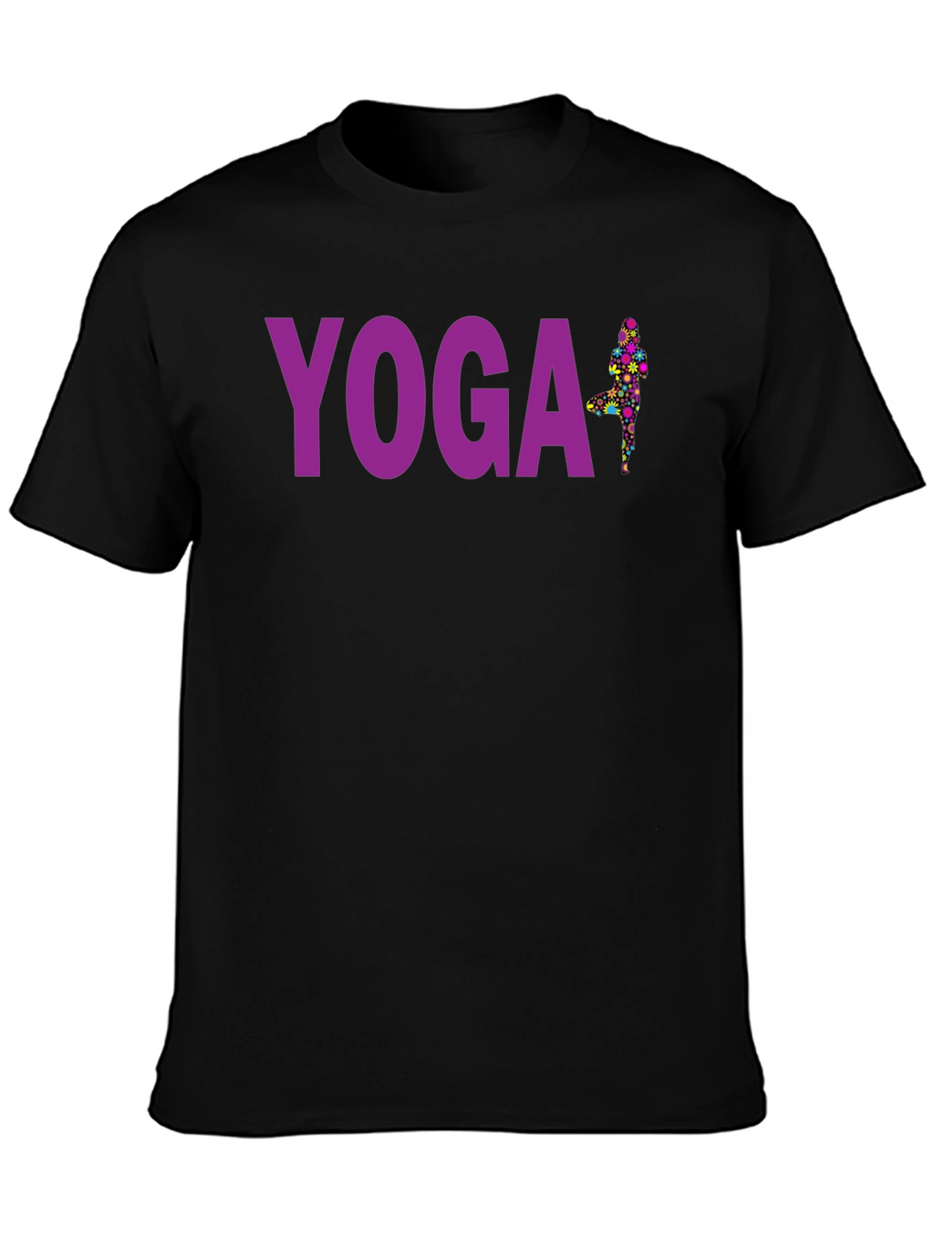 Yoga T-Shirt - Tree Pose Graphic
