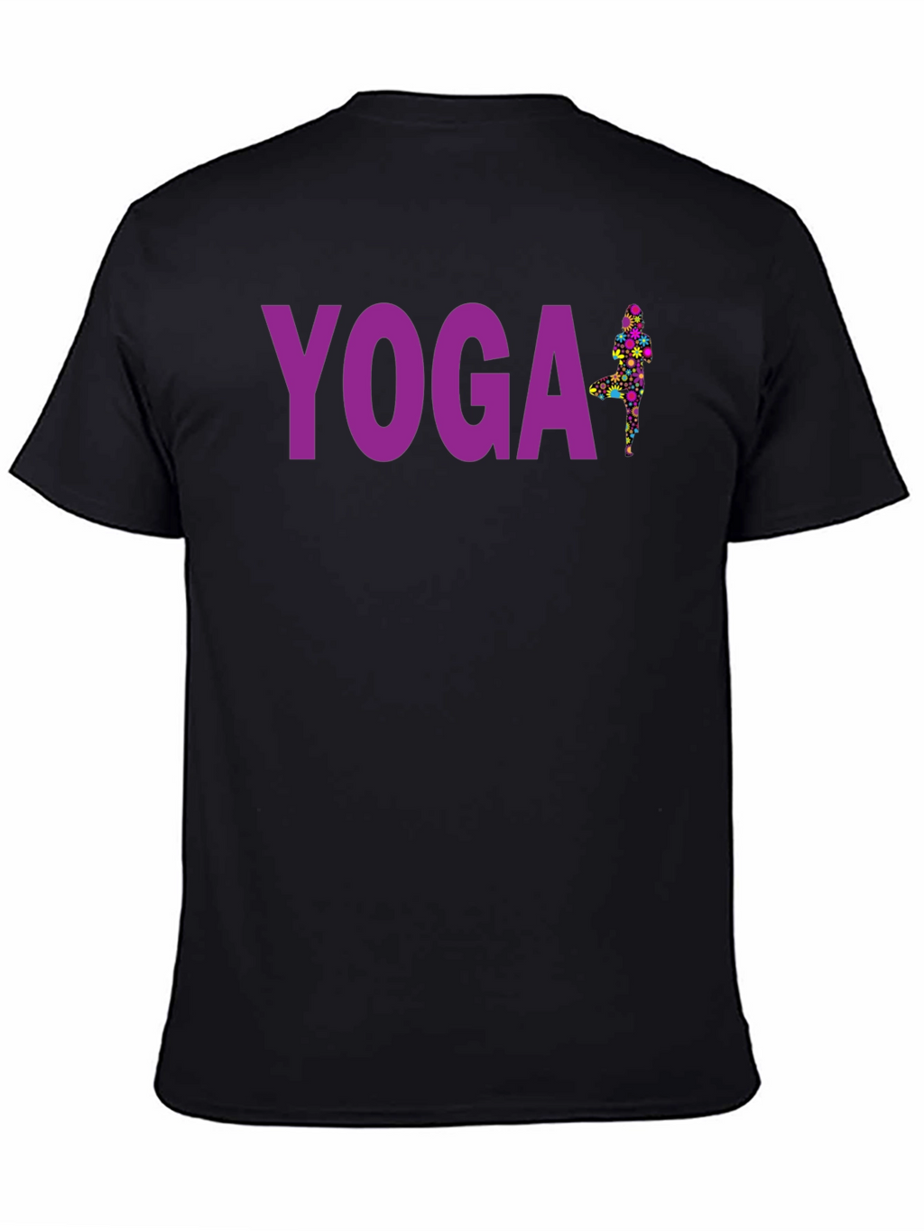 Yoga T-Shirt - Tree Pose Graphic