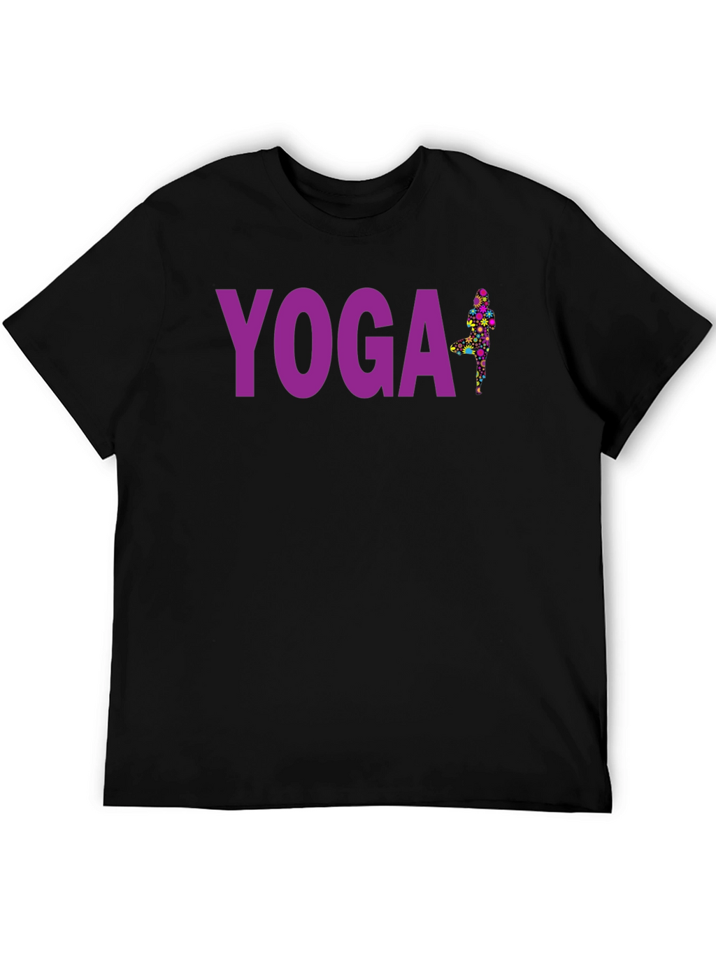 Yoga T-Shirt - Tree Pose Graphic
