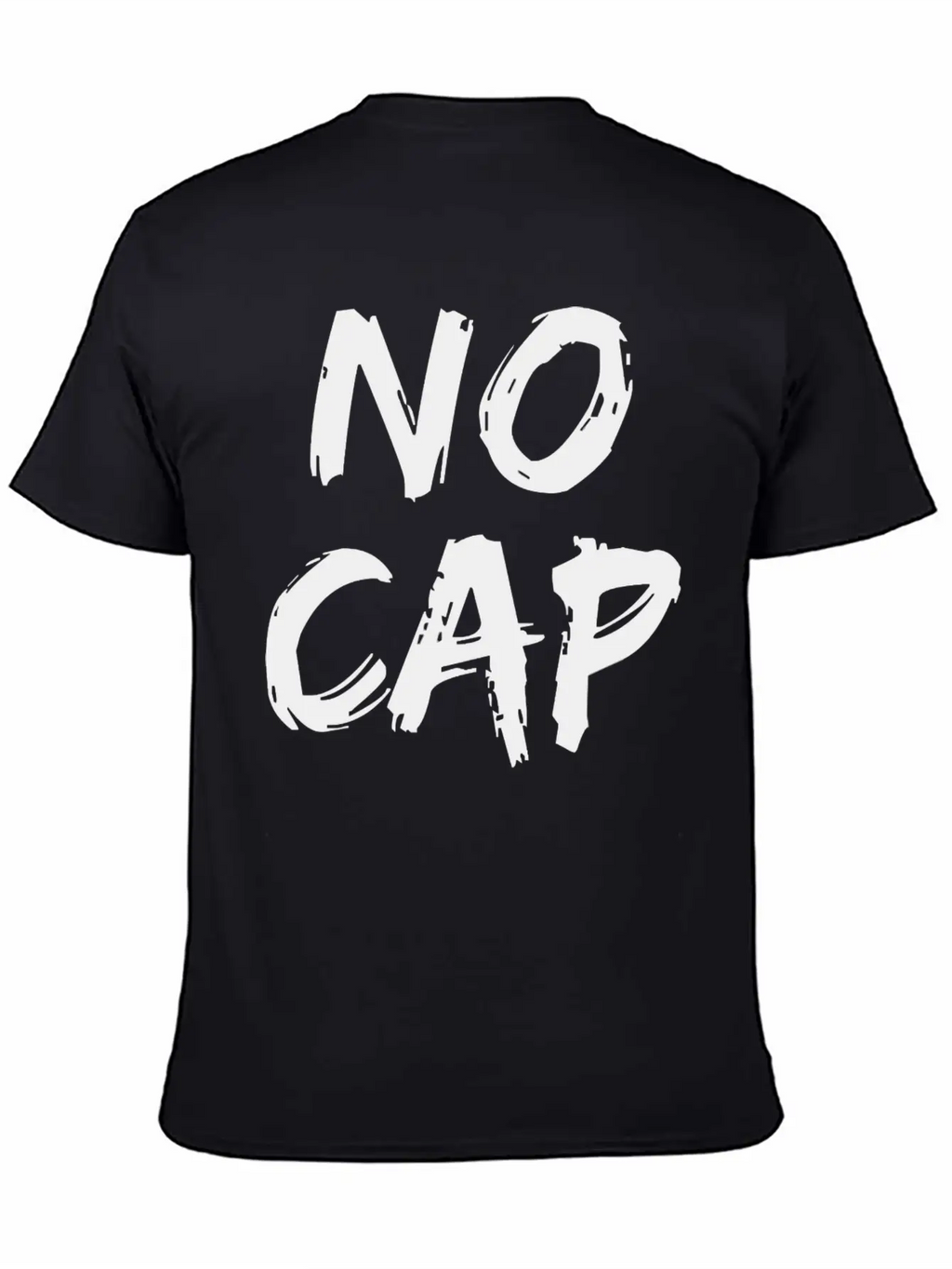 No Cap Urban Slang Rap Trap Music Boyfriend Men Unisex Short Sleeve Soft Cotton T-Shirt – Casual Everyday Wear