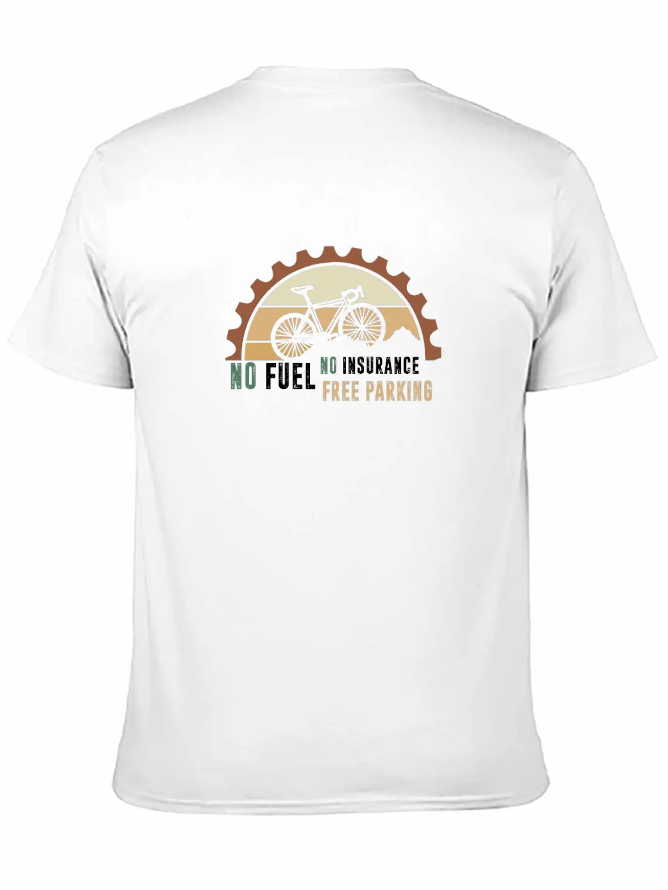 No Fuel No Insurance Free Parking Breathable Graphic T-Shirt – Perfect For Casual Days