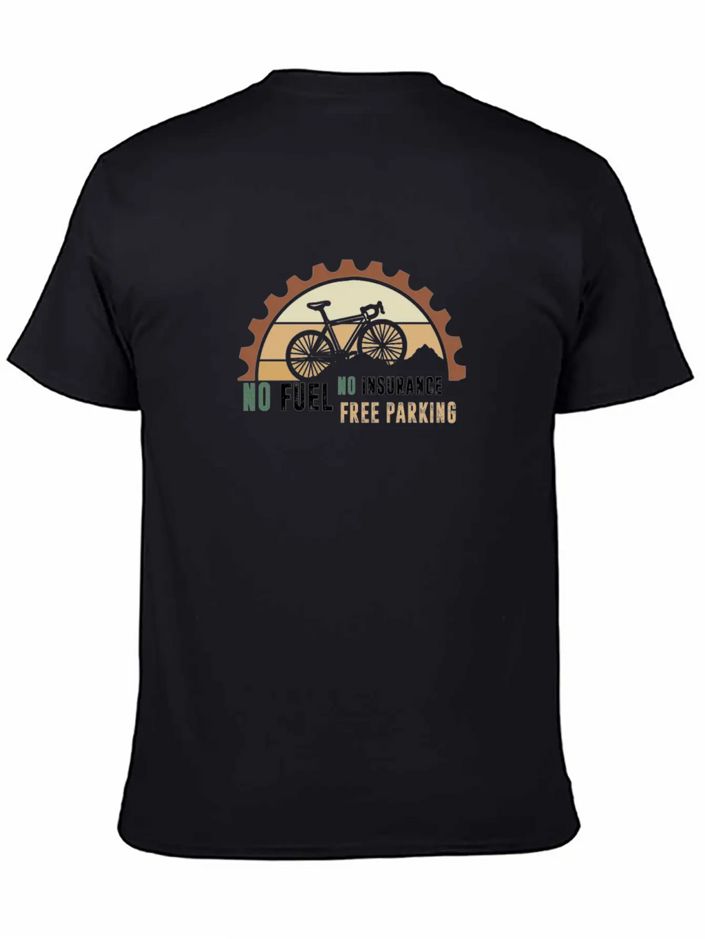 No Fuel No Insurance Free Parking Breathable Graphic T-Shirt – Perfect For Casual Days