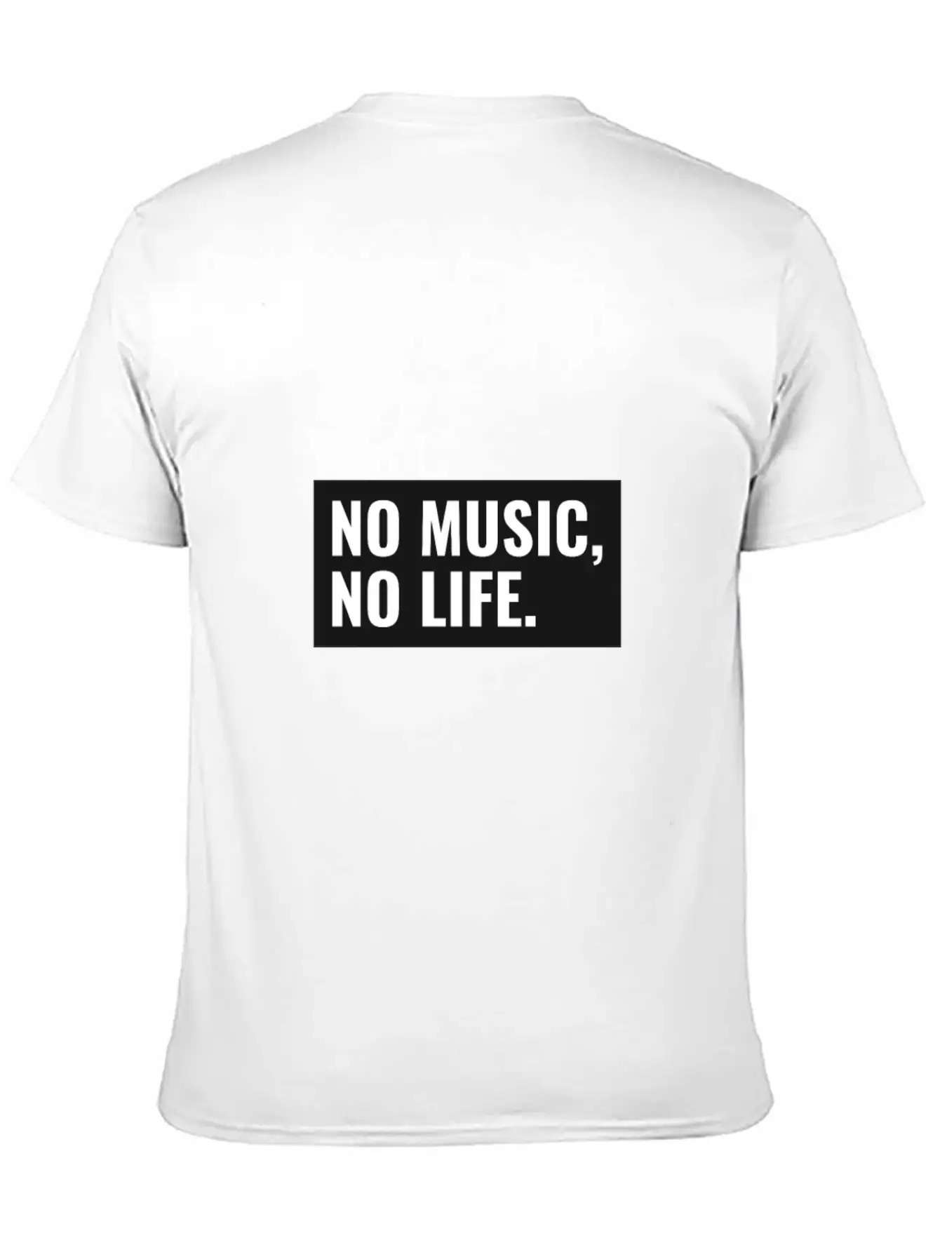 No Music No Life Funny Music Lover Gift Musical Al Stylish Everyday T-Shirt – Unisex Basic Cotton Tee
