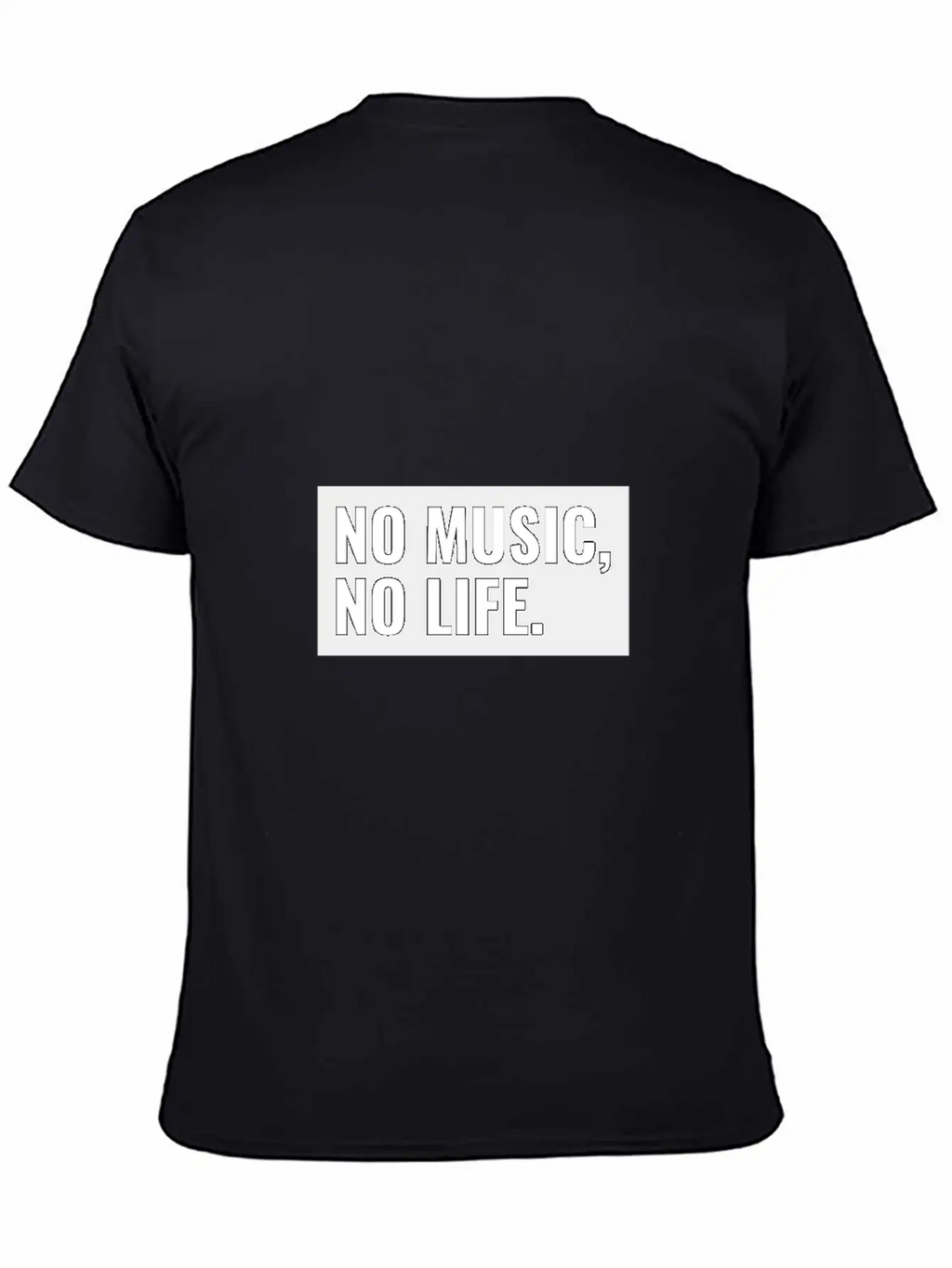 No Music No Life Funny Music Lover Gift Musical Al Stylish Everyday T-Shirt – Unisex Basic Cotton Tee