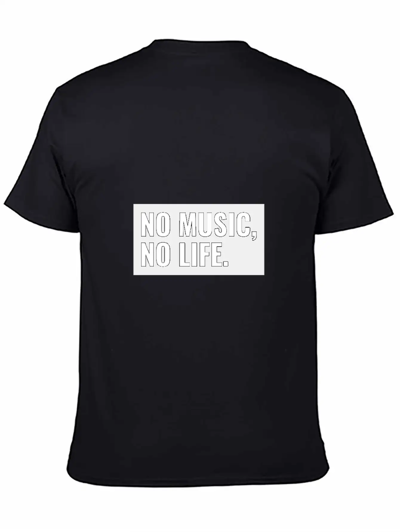 No Music No Life Funny Music Lover Gift Musical Al Stylish Everyday T-Shirt – Unisex Basic Cotton Tee