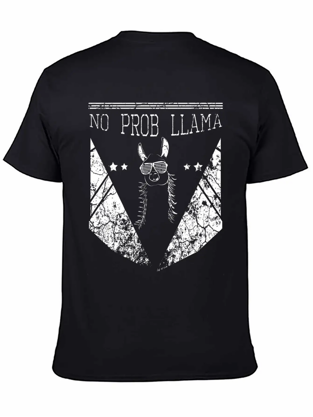 No Problem Llama Relax Chill Alpaca Breathable Soft Cotton T-Shirt – Timeless Casual Look