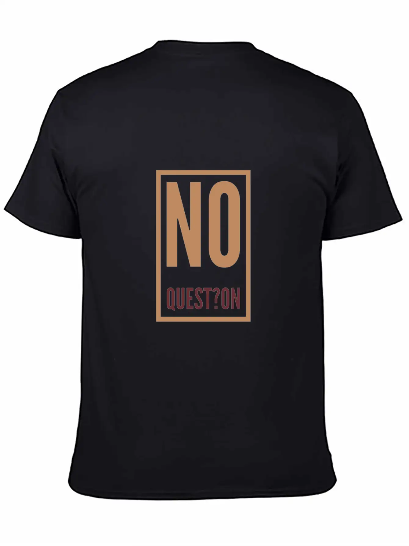 No Question Casual Graphic T-Shirt – Simple And Comfortable Daily Wear