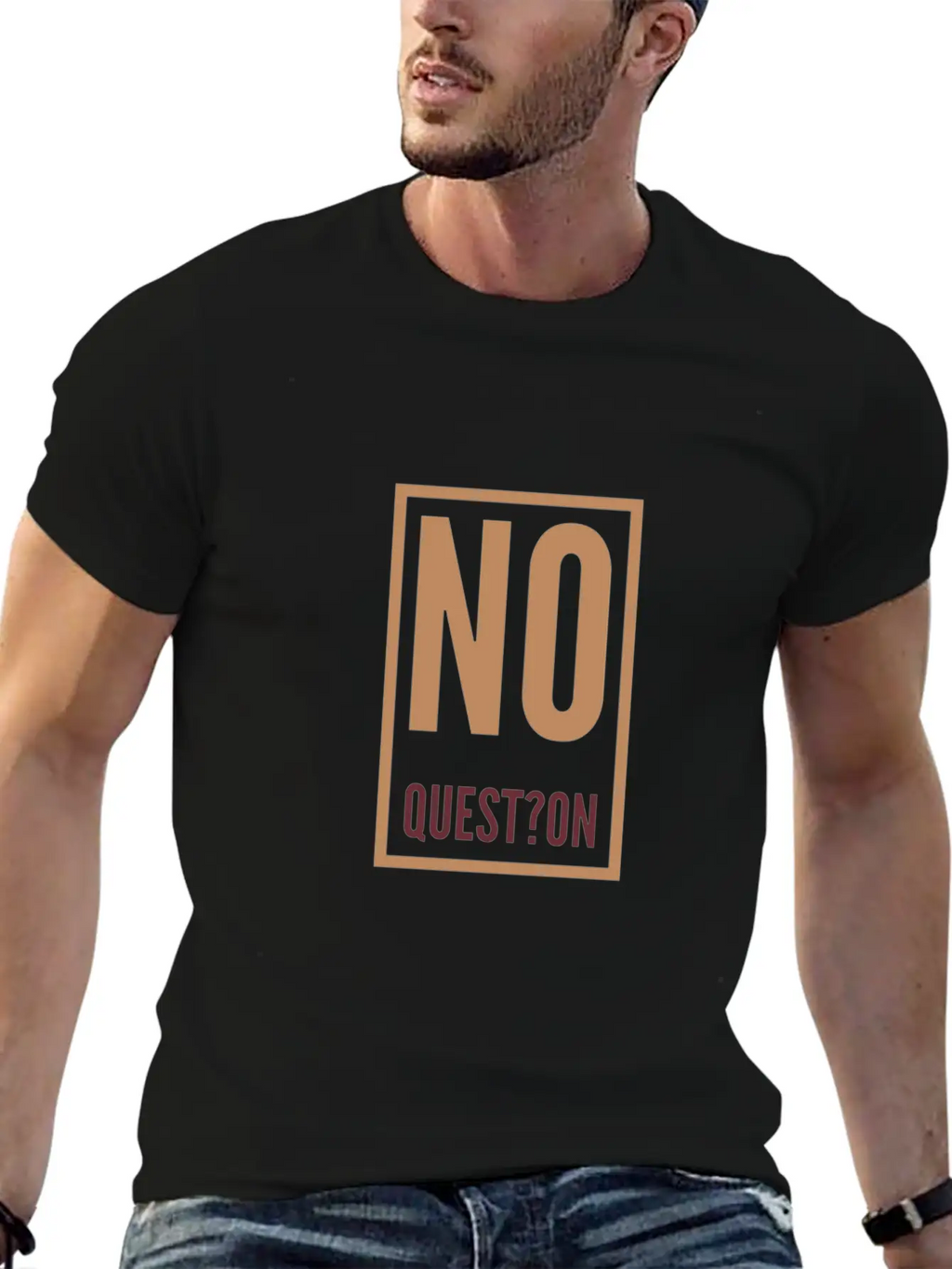 No Question Casual Graphic T-Shirt – Simple And Comfortable Daily Wear