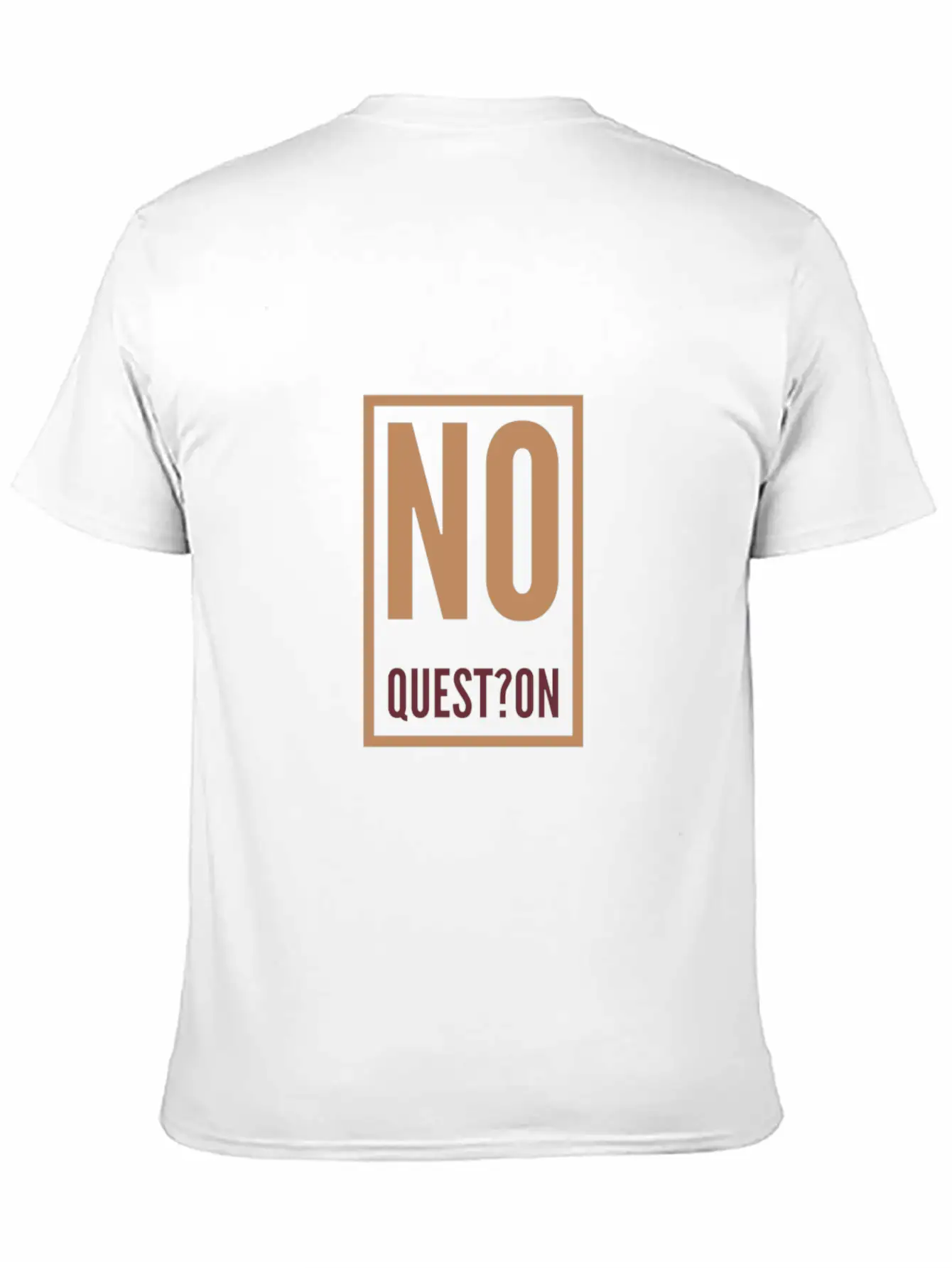 No Question Casual Graphic T-Shirt – Simple And Comfortable Daily Wear