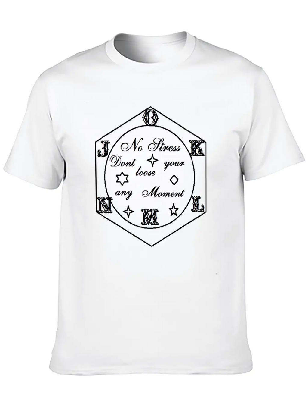 No Stress Breathable Soft Cotton T-Shirt – Timeless Casual Look