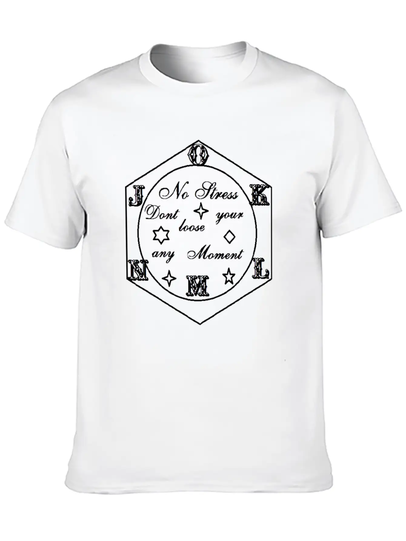 No Stress Breathable Soft Cotton T-Shirt – Timeless Casual Look