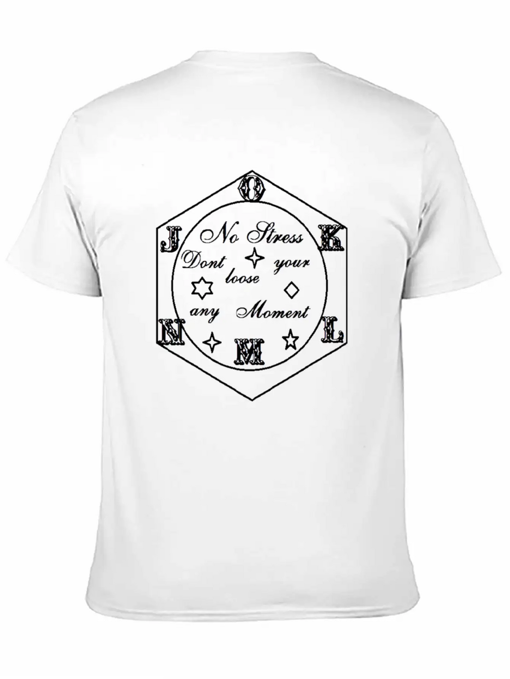 No Stress Breathable Soft Cotton T-Shirt – Timeless Casual Look