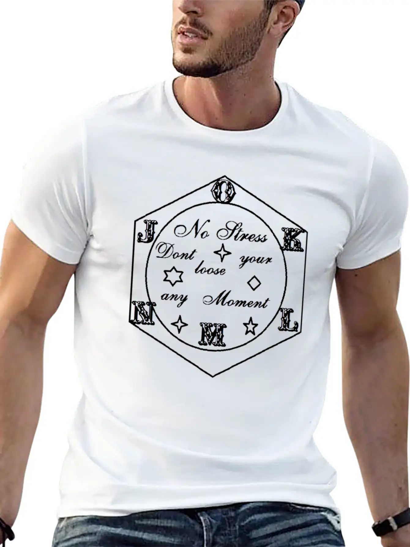 No Stress Breathable Soft Cotton T-Shirt – Timeless Casual Look