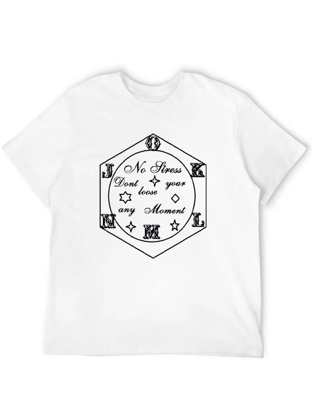 No Stress Breathable Soft Cotton T-Shirt – Timeless Casual Look