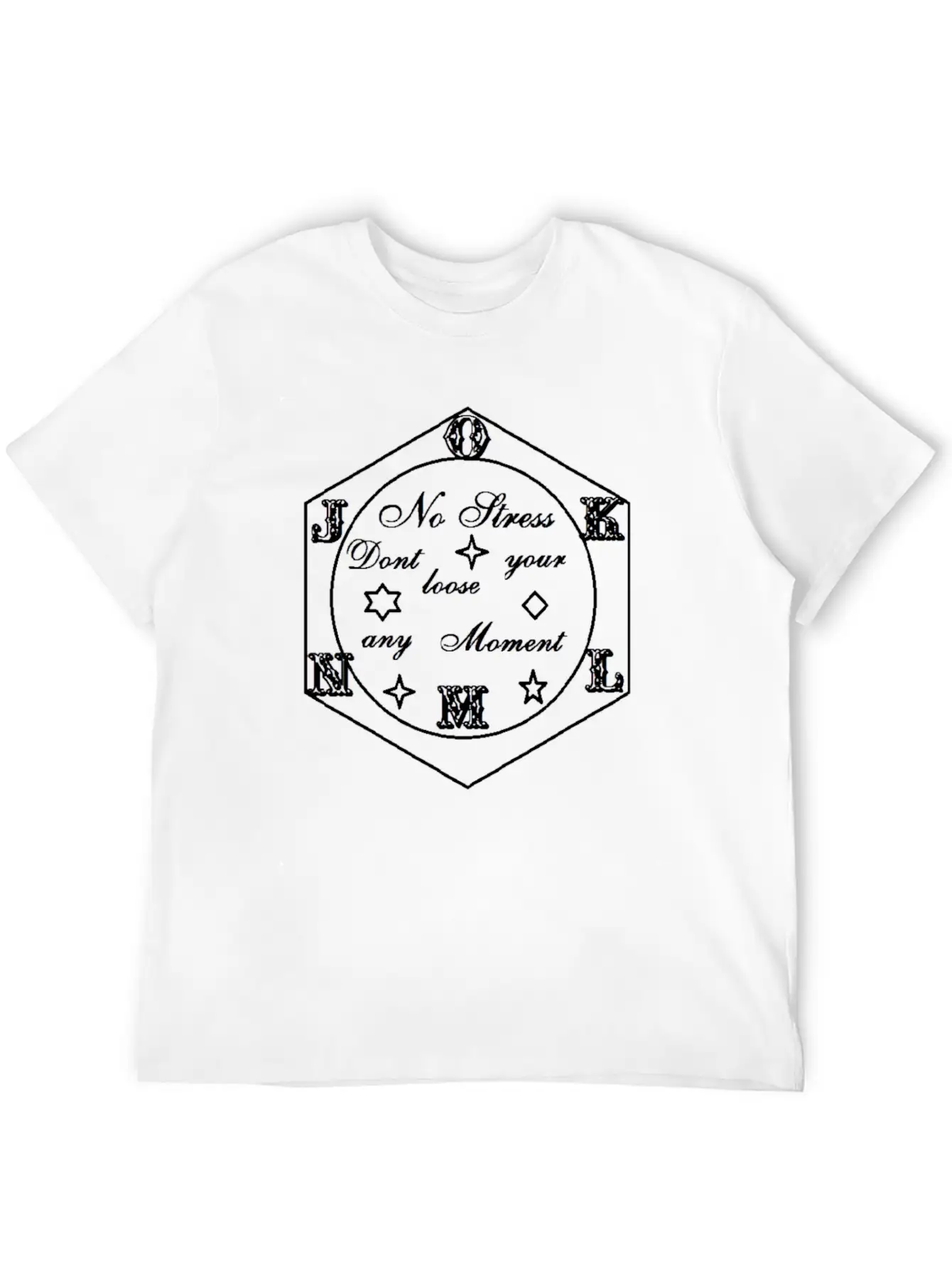 No Stress Breathable Soft Cotton T-Shirt – Timeless Casual Look