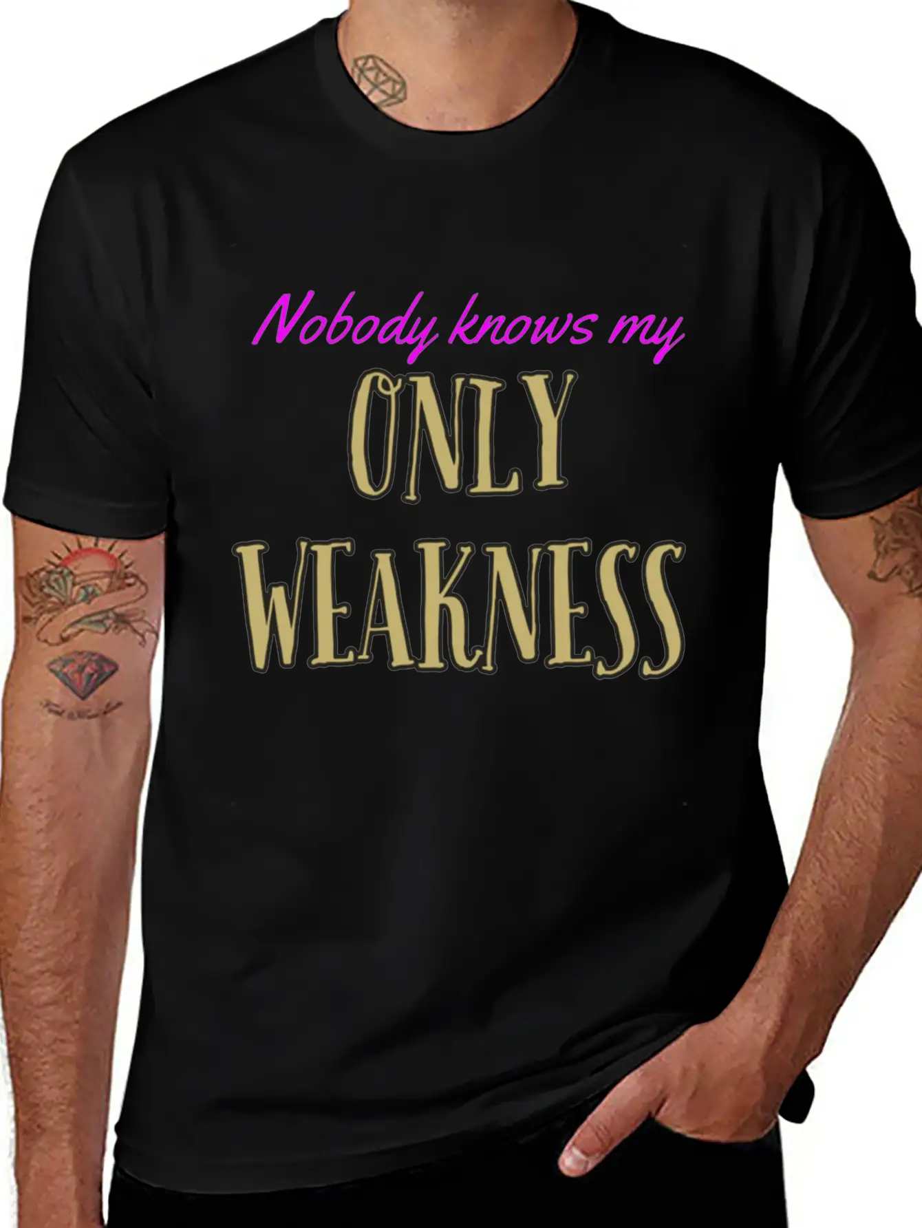 Nobody Knows Sarcastic Essential Cotton Tee For Daily Outfits – Unisex Style