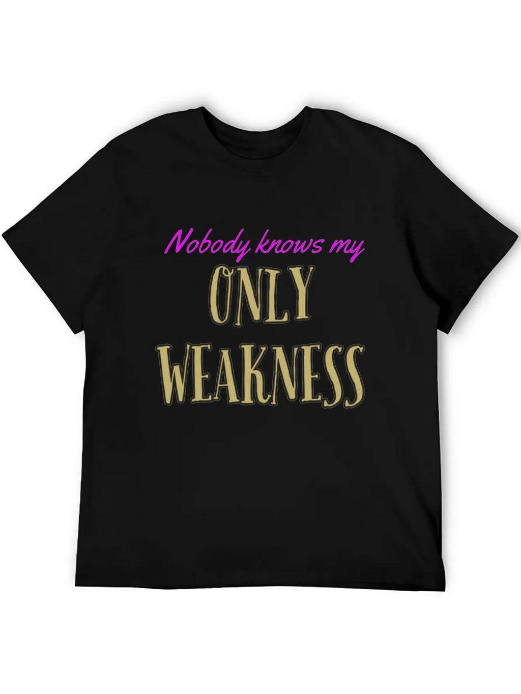 Nobody Knows Sarcastic Essential Cotton Tee For Daily Outfits – Unisex Style