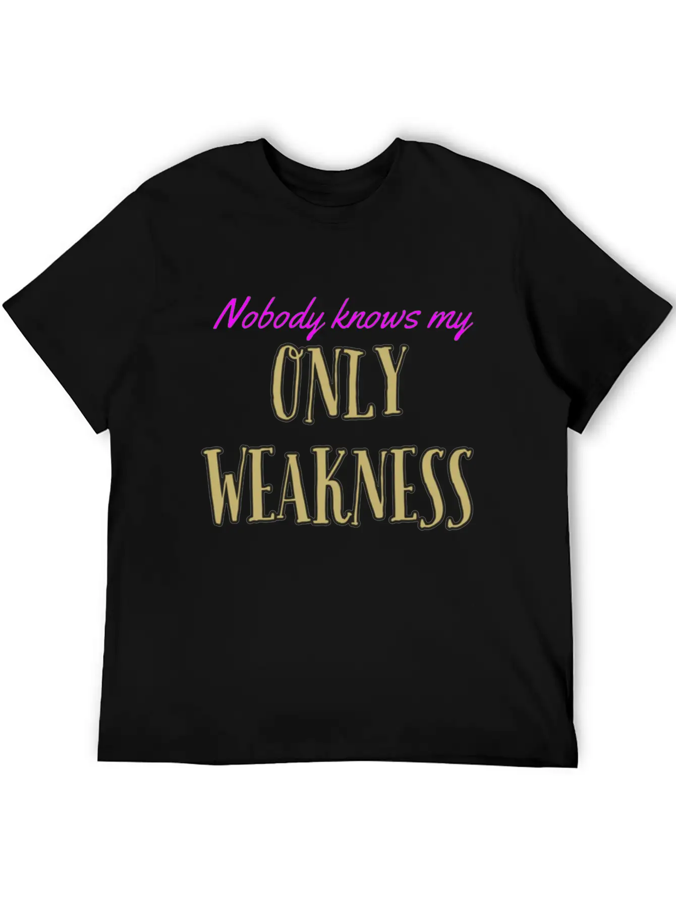 Nobody Knows Sarcastic Essential Cotton Tee For Daily Outfits – Unisex Style