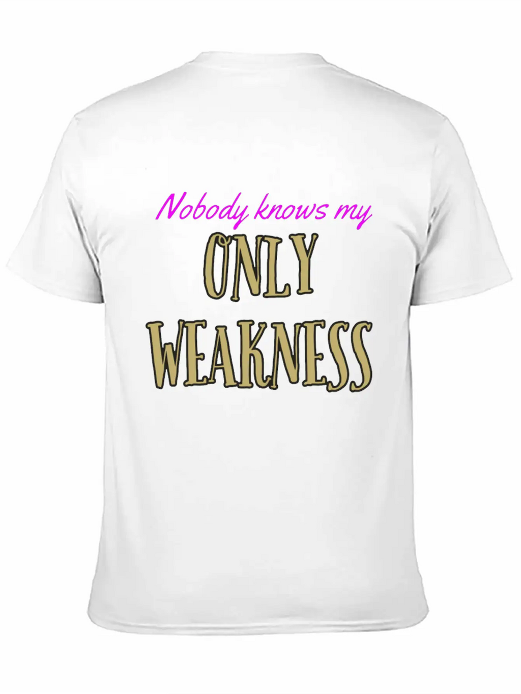 Nobody Knows Sarcastic Essential Cotton Tee For Daily Outfits – Unisex Style