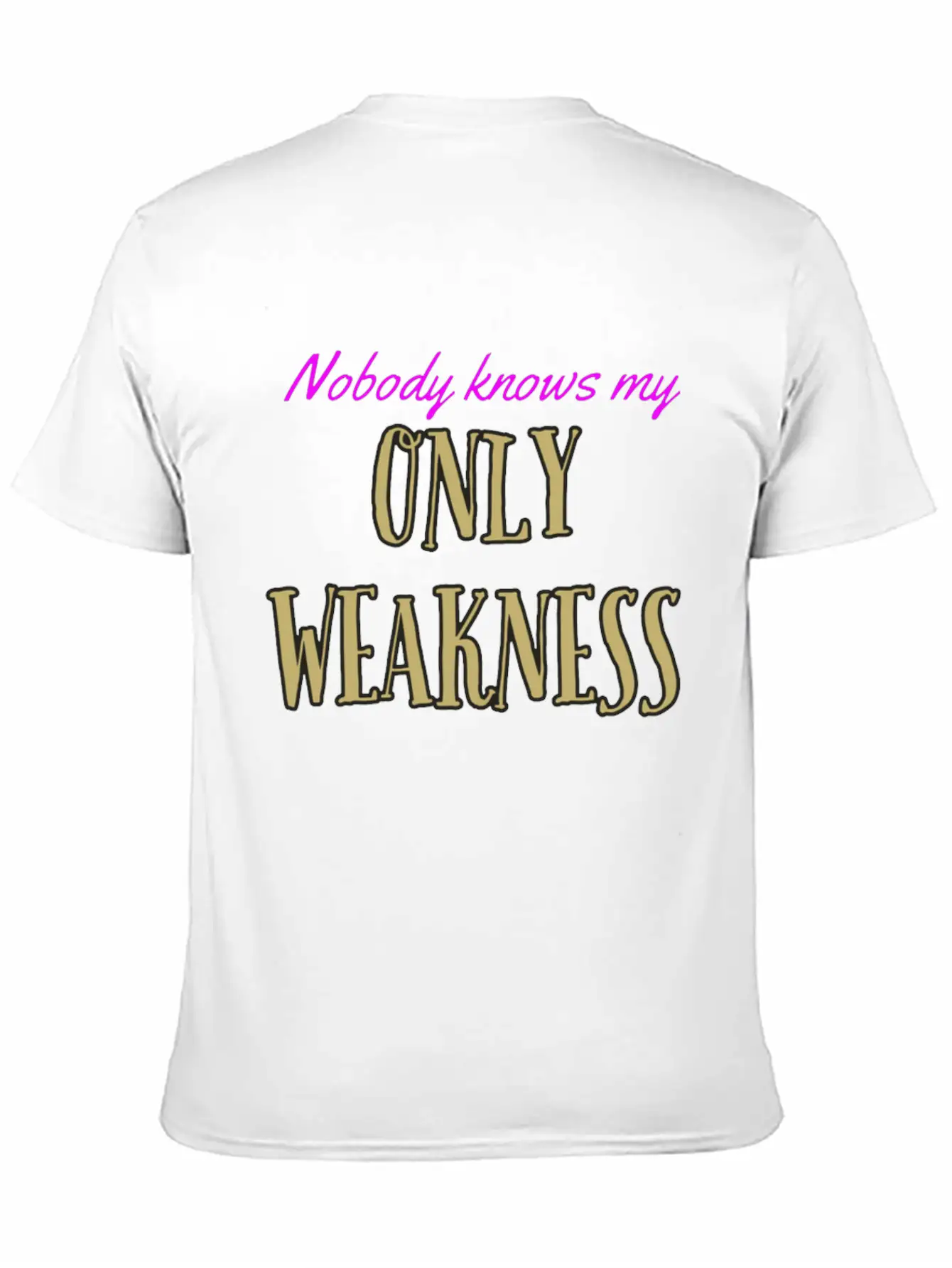 Nobody Knows Sarcastic Essential Cotton Tee For Daily Outfits – Unisex Style
