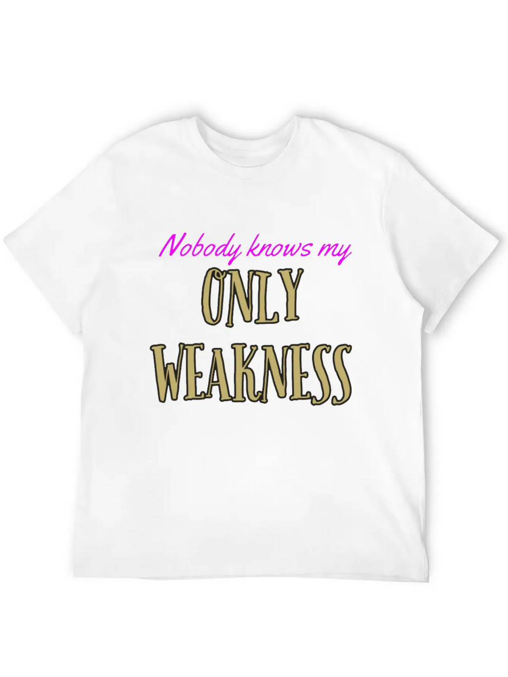 Nobody Knows Sarcastic Essential Cotton Tee For Daily Outfits – Unisex Style