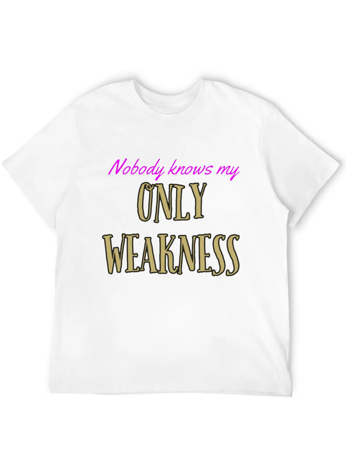 Nobody Knows Sarcastic Essential Cotton Tee For Daily Outfits – Unisex Style