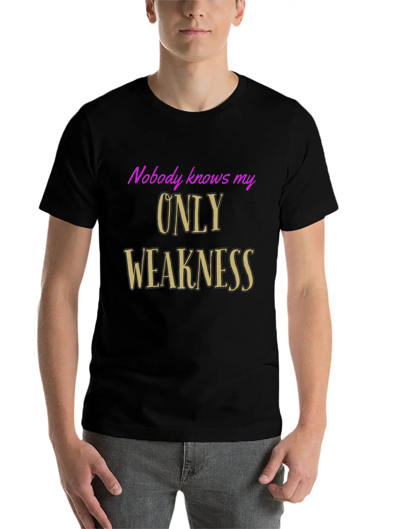 Nobody Knows Sarcastic Essential Cotton Tee For Daily Outfits – Unisex Style