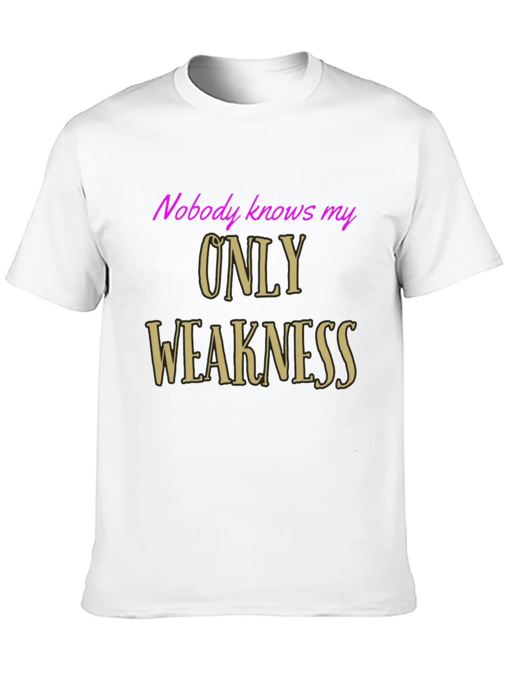 Nobody Knows Sarcastic Essential Cotton Tee For Daily Outfits – Unisex Style
