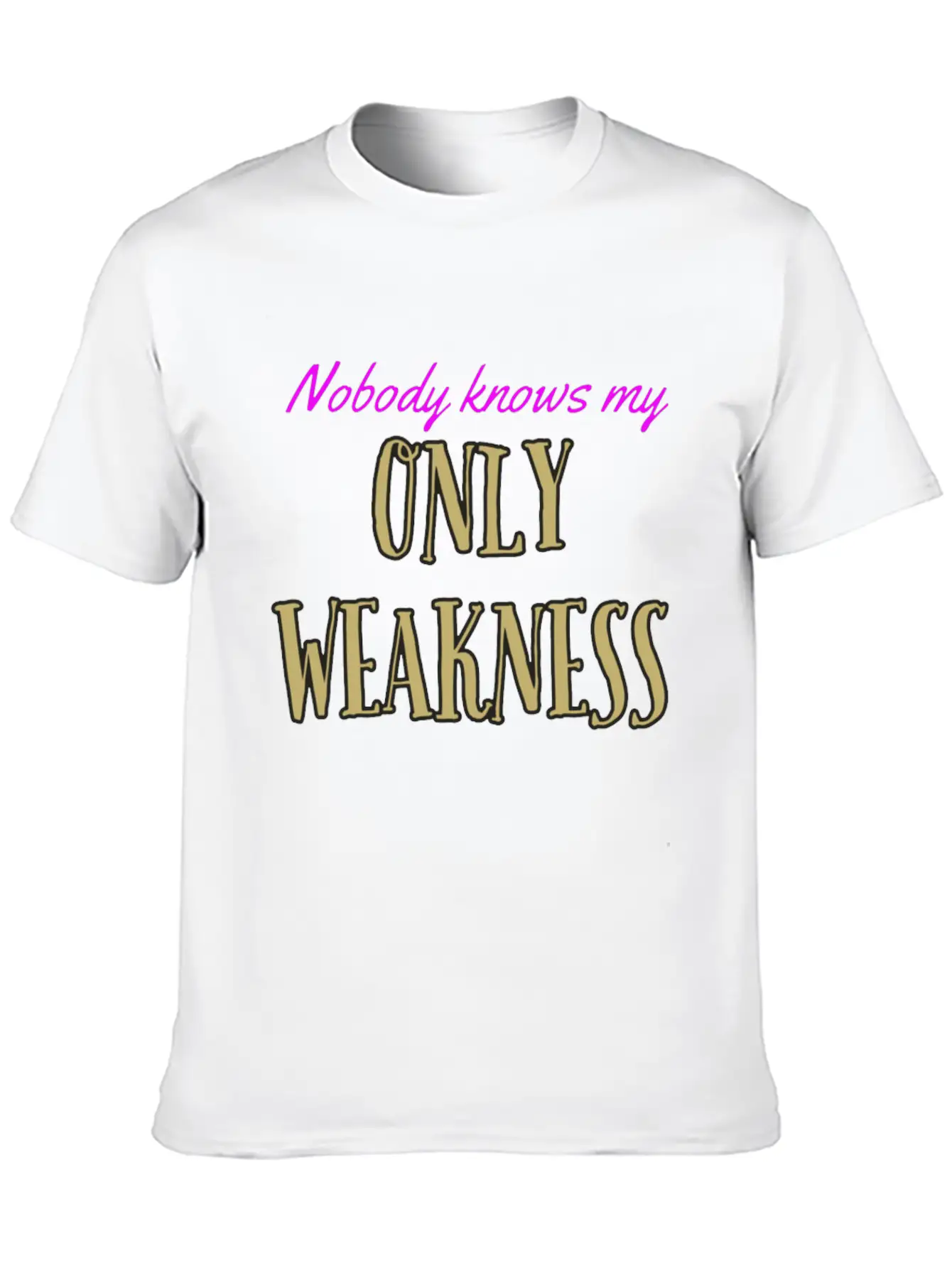 Nobody Knows Sarcastic Essential Cotton Tee For Daily Outfits – Unisex Style