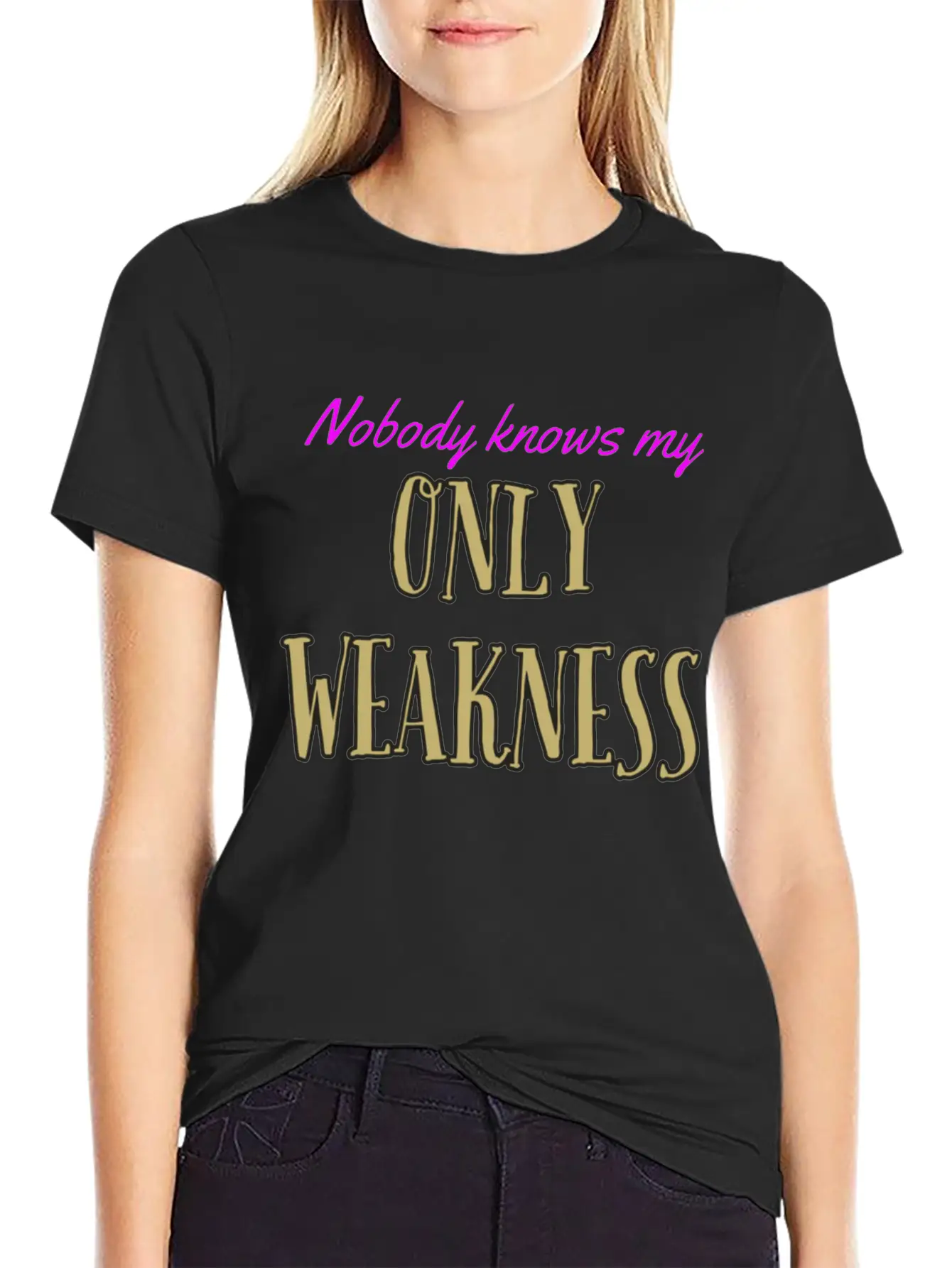 Nobody Knows Sarcastic Essential Cotton Tee For Daily Outfits – Unisex Style