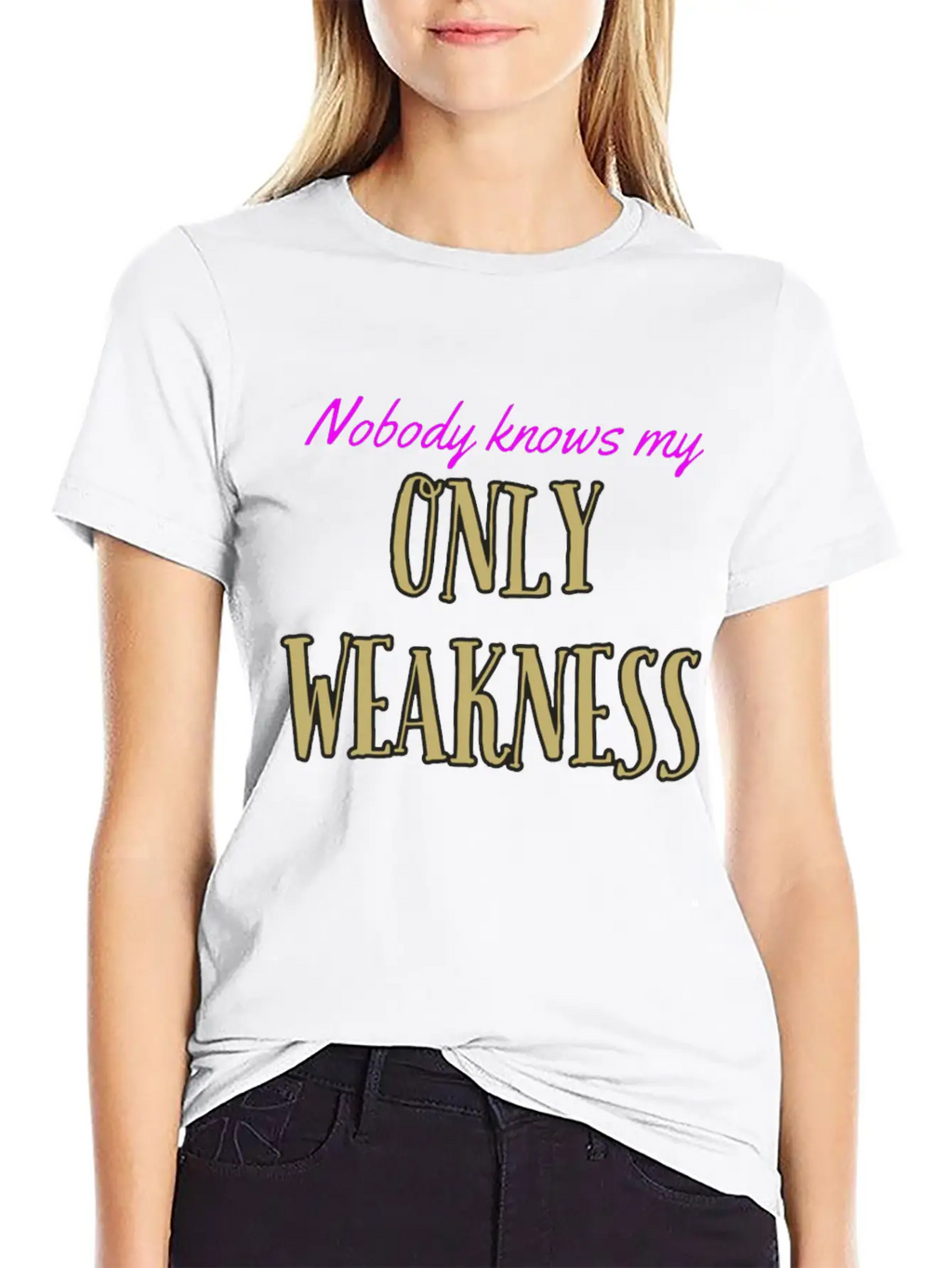 Nobody Knows Sarcastic Essential Cotton Tee For Daily Outfits – Unisex Style